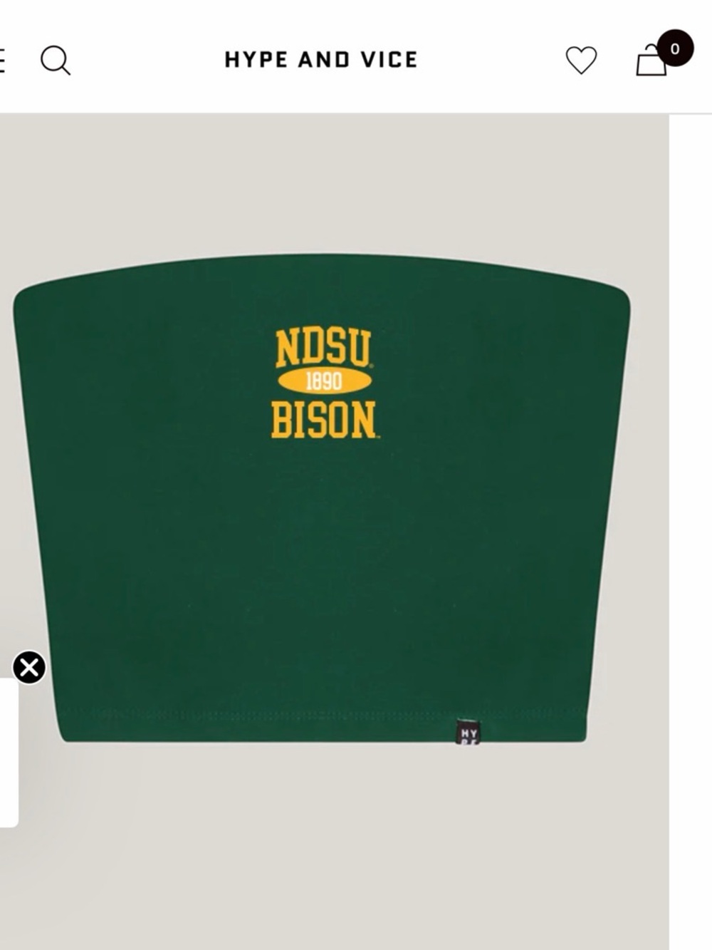 Ndsu tube top-nwt
